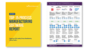 Top 15 Process Manufacturing Software Top 15 Process Manufacturing Software